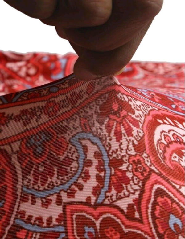 CORTINA SPANDEX  RedColor Polyster Fabric Elastic Chair Cover Stretch Removable Washable 1Pcs - Red, Polyster, Pack of1